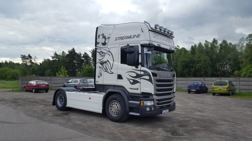 Кузова средней оси Scania, крышки спойлеров