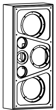 TAGA HARMONY TAV OW-60 LCRS Настенная колонна из дуба