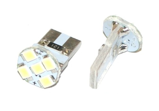 Светодиодная лампа W5W T10 5 SMD 3528 CAN BUS