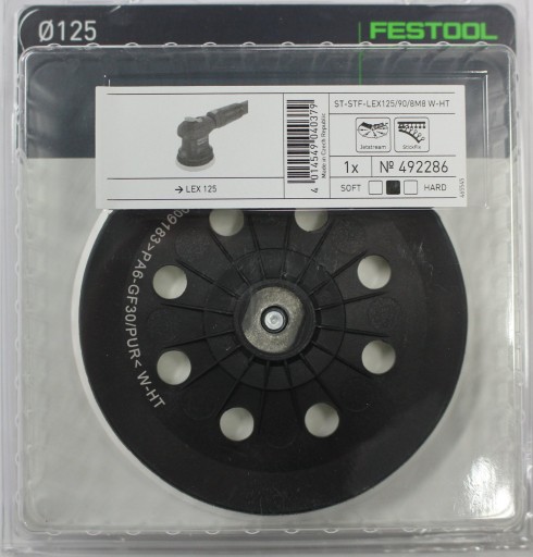 FESTOOL Шлифовальная тарелка ST-STF 125/8-M8-J W-HT