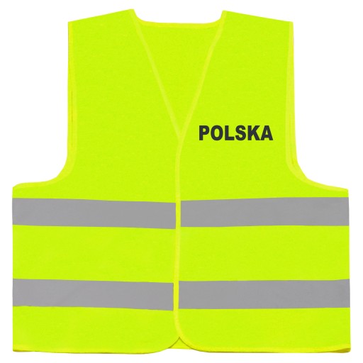 ПРЕДУПРЕЖДАЮЩИЙ ЖИЛЕТ С ЛОГОТИПОМ POLSKA REFLECTIVE XL