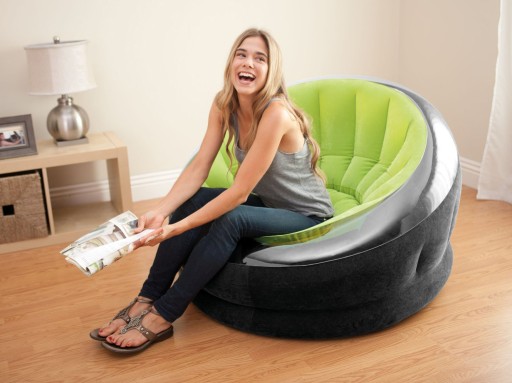 НАДУВНОЕ КРЕСЛО INTEX VELVET 68581