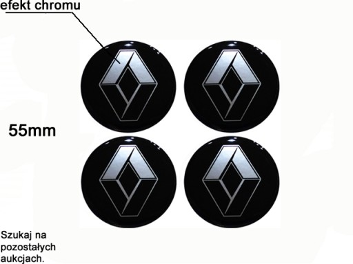 RENAULT 90 мм ЭМБЛЕМЫ НАКЛЕЙКИ КОЛЕСЫ ЛЕГКОСПЛАВНЫЕ КОЛЕСА