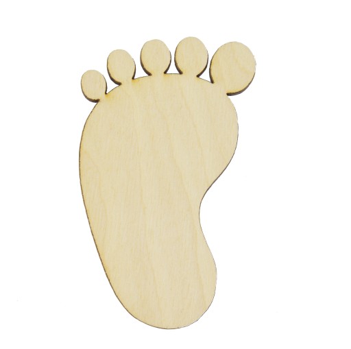 Foot Foot Eco фанерная декупаж Scrapki 5см