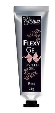 Elisium FlexyGel UV/LED GEL Builder Gel Rose 25г