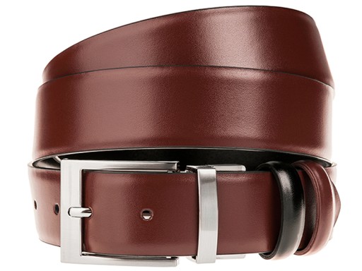 Ремень 2-СТОРОННИЙ КОЖАНЫЙ Широкий PD46 90