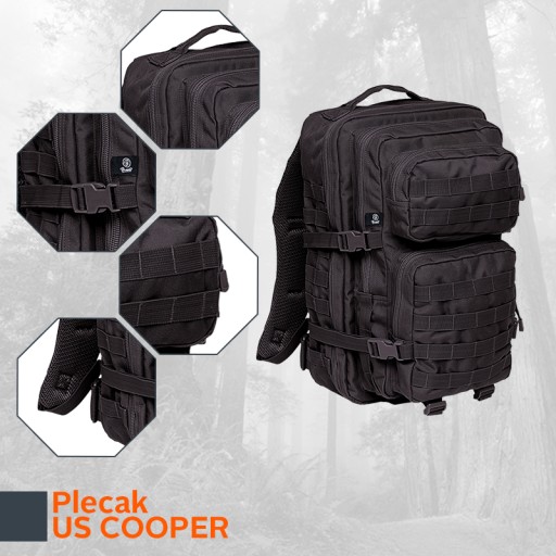 Brandit-Fashion Plecak Wojskowy US Cooper ASG 40 L