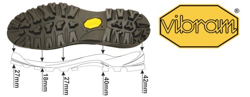BUTY TREKINGOWE HANZEL SKÓRA NUBUK MEMBRANA r. 42