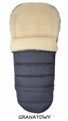 Śpiworek Zaffiro S20+ iGROW ECO Wełna ciepły 4w1