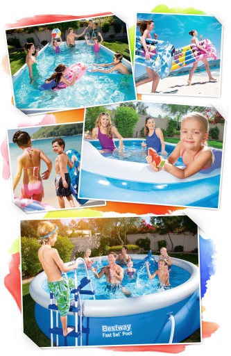Каркасный садовый бассейн 221x150x43см BESTWAY