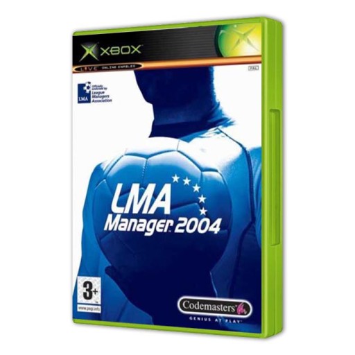 Спортивная игра LMA MANAGER 2004 футбол XBOX CLASSIC