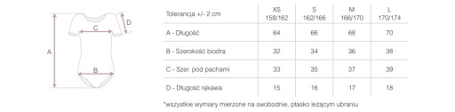 ЖЕНСКИЕ ГИМНАСТИЧЕСКИЕ БОДИ С КОРОТКИМИ РУКАВАМИ S