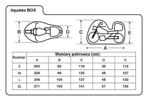 ЧЕХОЛ OXFORD Aquatex ДЛЯ МОТОЦИКЛА XL