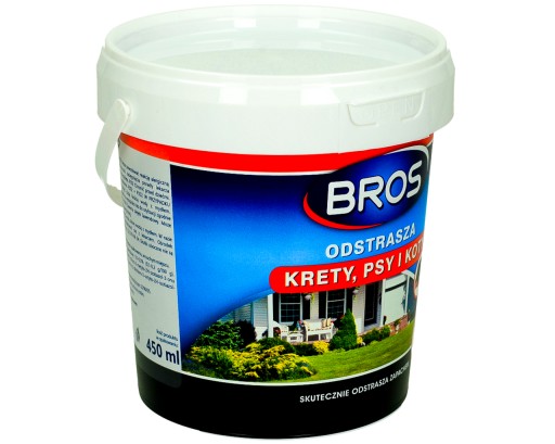 Odstraszacz psów kotów kretów Bros 450ml