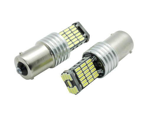 P21W Лампа 45 LED 4014 R5W Ba15S ХОЛОДНЫЙ БЕЛЫЙ