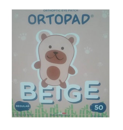 50 патчей под глаза Nude Bamboo REGULAR Ortopad для детей старше 5 лет