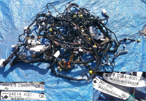 Infinit g35 coupe 3.5 05r проводка внутри автомобиля , фото