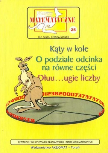 Miniatury matematyczne 25 Katy w kole