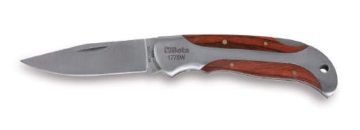 NÓŻ SKŁADANY INOX BETA 1778W NIERDZEWNY +POKROWIEC