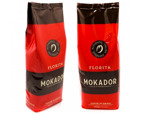 MOKADOR Florita kawa ziarnista 1kg Włochy