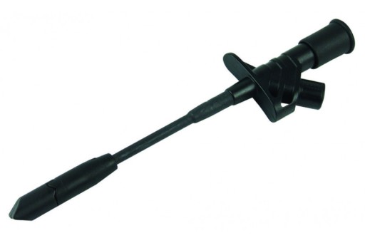CHWYTAK Z IGŁĄ GNIAZDO 4mm CH168-BK 10A CAT 1000V