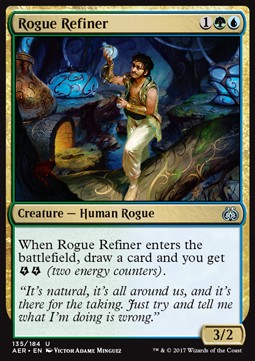 Rogue Refiner - 3/2, draw i energia @@@@