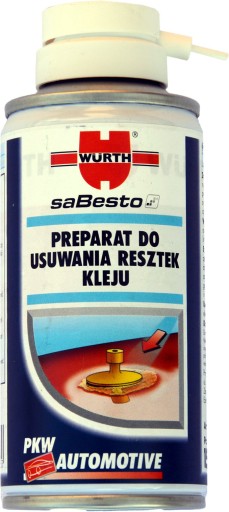 ROZPUSZCZALNIK DO USUWANIA KLEJU PDR 150 ML WURTH