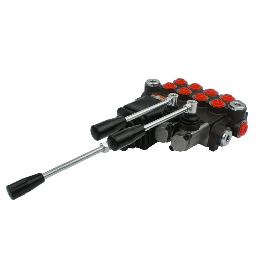 ROZDZIELACZ HYDRAULICZNY 4 SEKCYJNY 40L Z JOYSTICKIEM ORYGINAŁ BADESTNOST