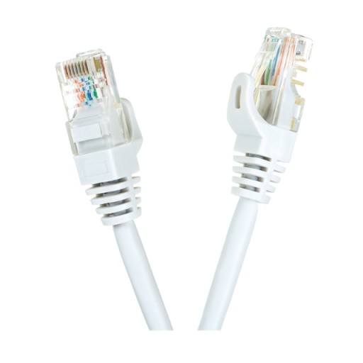 Kabel sieciowy PatchCord Cat 5e RJ45 15mb szary