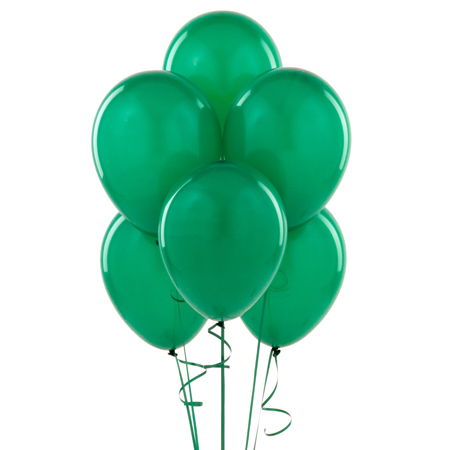 Balony Lateksowe Pastelowe ZIELONE Komunia Wesele Urodziny 12 cali 25szt.