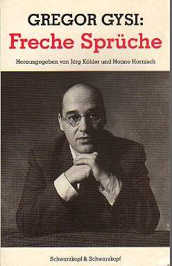 18407 Freche Spruche. Gregor Gysi (Autor).