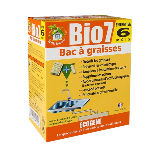 Bio7 Tłuszcze 480g Usuwa tłuszcze