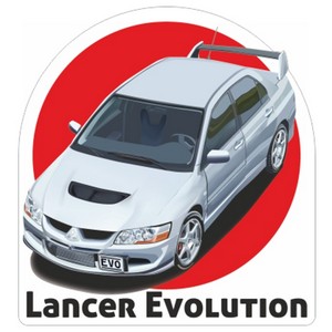 Lancer EVO - naklejka