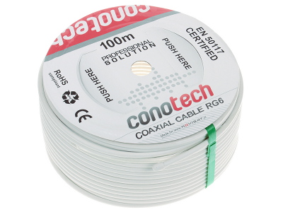 KABEL KONCENTRYCZNY DO ANTEN SAT DVB-T 1 METR 6937