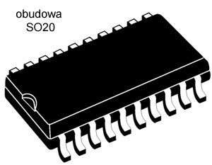 [STcs] HCT573. Układ cyfrowy MOS SMD SO20 74HCT573 _x10szt