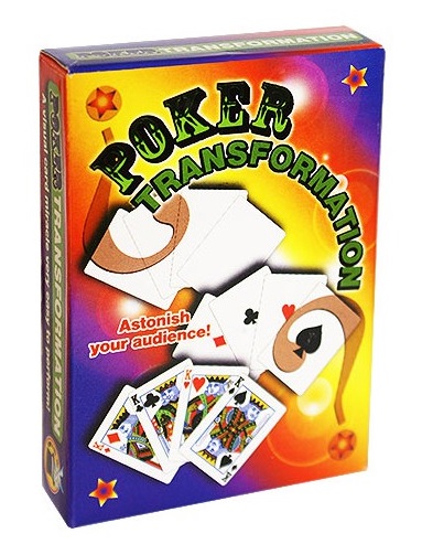 ILUZJA przemiana POKER TRANSFORMATION karty trick