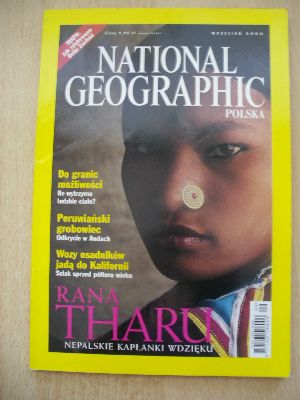 NATIONAL GEOGRAPHIC Rana Tharu, Ciało, Perm