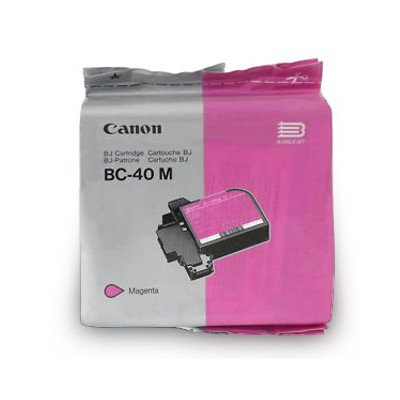 TUSZ CANON BC-40M CLC 10 ORYGINAŁ Magenta/Czerwo