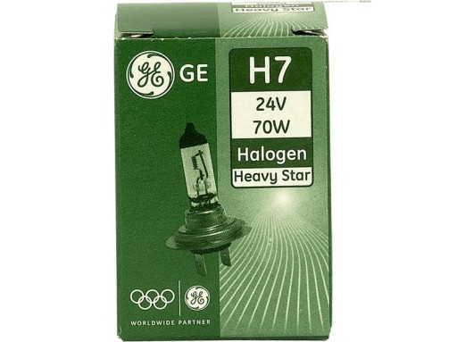 ŻARÓWKA GE H7 HEAVY STAR 24V LONG LIFE HEAVY DUTY