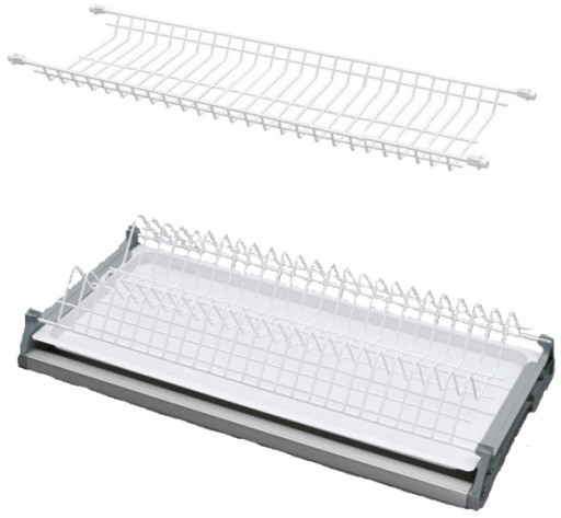 OCIEKARKA DO NACZYŃ SUSZARKA STELAŻ 60CM BIAŁA