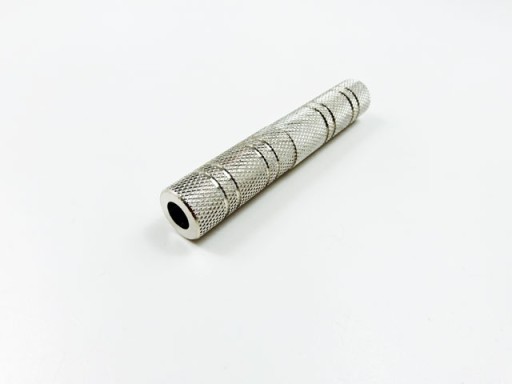 łącznik beczka duży jack 6,3mm stereo Vitalco