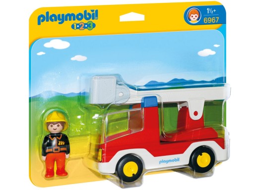 Playmobil Wóz Strażacki Straż Pożarna z drabiną