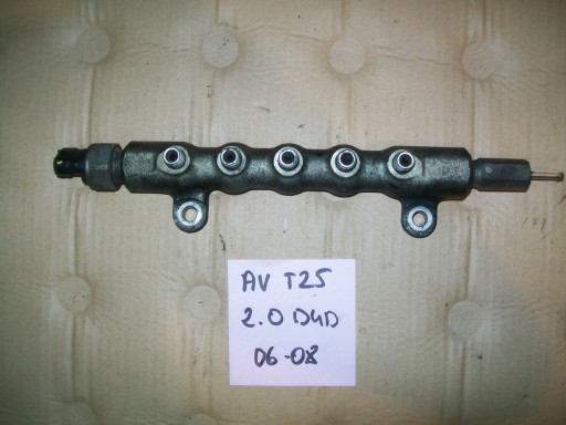 TOYOTA AVENSIS T25 06-08 2.0 D4D LISTWA WTRYSKOWA