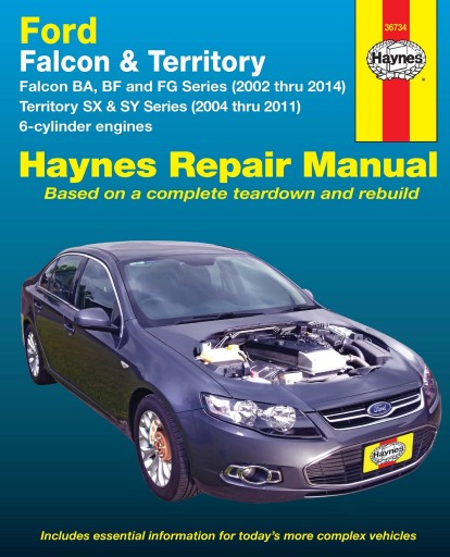 FORD FALCON BA 2002-2014 INSTRUKCJA NAPRAW