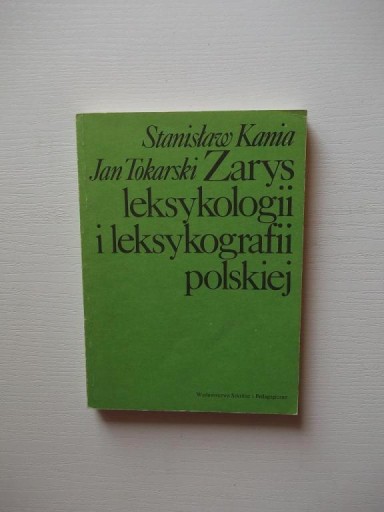 ZARYS LEKSYKOLOGII LEKSYKOGRAFII/SEMANTYKA LEKSYKA