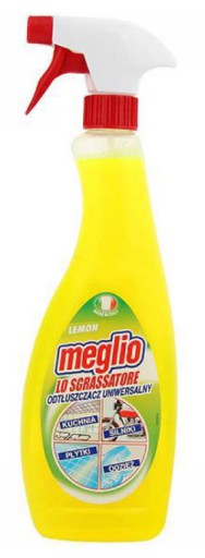 MEGLIO Odtłuszczacz uniwersalny 750ml LEMON /spray/