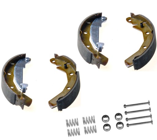 SZCZĘKI hamulcowe + SPRĘŻYNKI DAEWOO MATIZ TICO