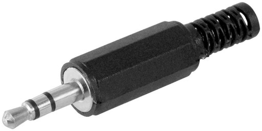 Wtyk audio jack - 3,5 mm - stereo