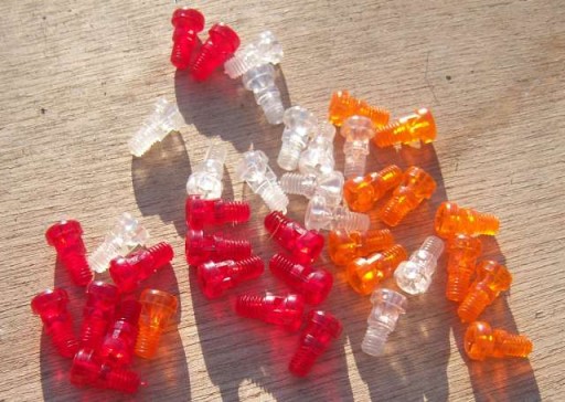 10szt WKRĘT PLASTIKOWY LAMPY tył POLONEZ BOREWICZ