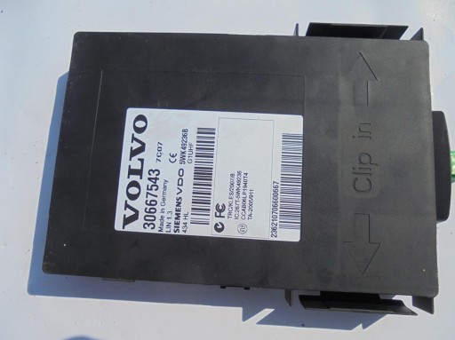 VOLVO S80 V70 II 06- 30667543 MODUL ZAMKA XC70